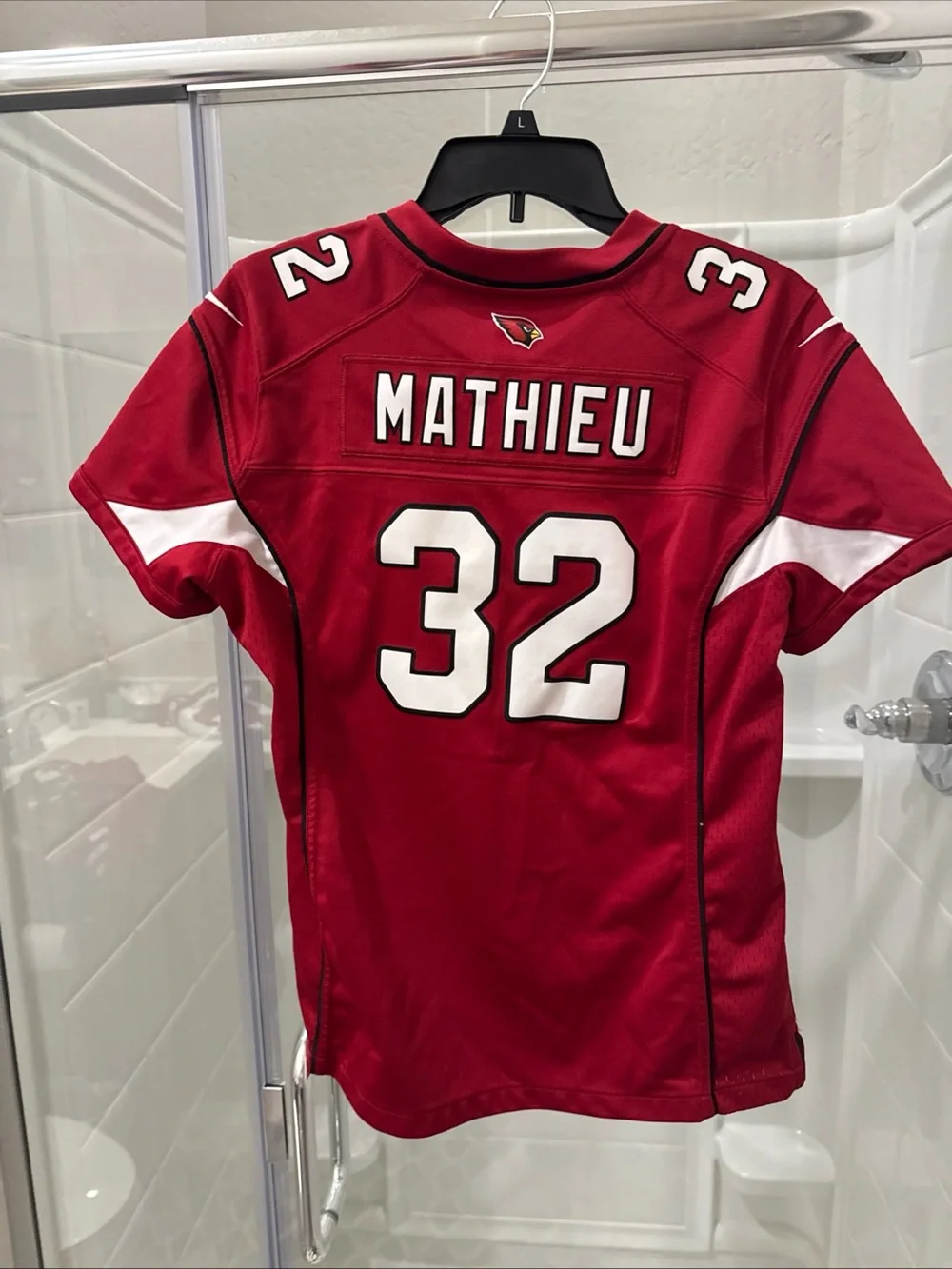 Arizona Cardinals #32 Mathieu Red Football Jersey